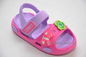Сандалии пляжные для девочек
