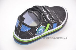 Текстильные мокасины для мальчика