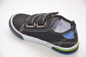 Текстильные мокасины для мальчика