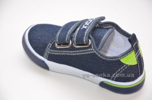 Текстильные мокасины для мальчика