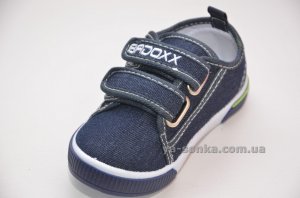 Текстильные мокасины для мальчика