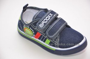 Текстильные мокасины для мальчика