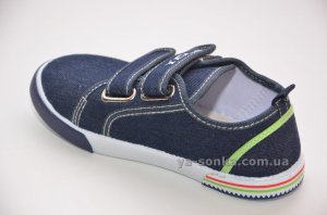 Текстильные мокасины для мальчика