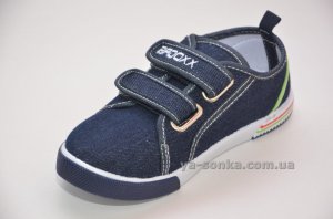 Текстильные мокасины для мальчика