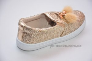 Мокасины для девочки