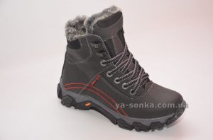 Ботинки зимние кожаные для мальчиков