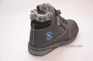Ботинки зимние кожаные для мальчиков
