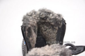 Ботинки зимние кожаные для мальчиков