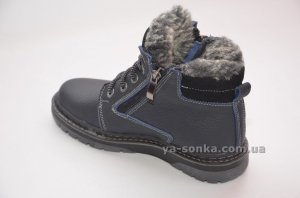 Ботинки зимние кожаные для мальчиков