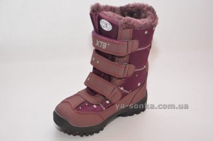 Дутики для девочки с ледоходами