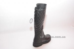 Кожаные сапоги для девочек