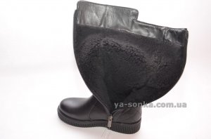 Кожаные сапоги для девочек