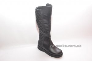 Кожаные сапоги для девочек