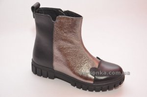 Кожаные сапоги для девочек