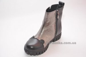 Кожаные сапоги для девочек