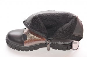 Кожаные сапоги для девочек