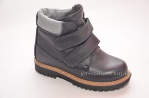 Шкіряні зимові черевики для хлопчика