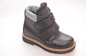 Шкіряні зимові черевики для хлопчика