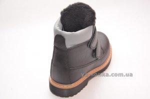 Шкіряні зимові черевики для хлопчика