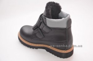 Шкіряні зимові черевики для хлопчика