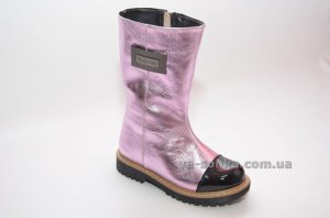 Кожаные сапоги для девочек