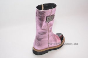 Кожаные сапоги для девочек