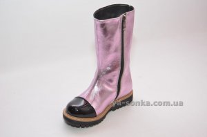 Кожаные сапоги для девочек