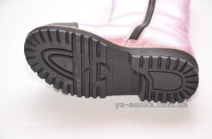 Кожаные сапоги для девочек