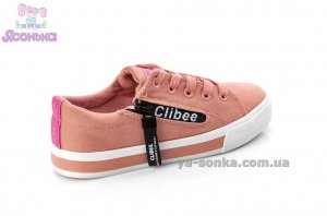Кеди - мокасини для дівчаток фірми Clibee