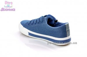 Кеды - мокасины фирмы Clibee для девочек