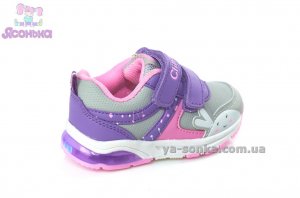 Кроссовки для девочки с подсветкой