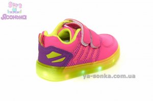 Кроссовки для девочки с подсветкой