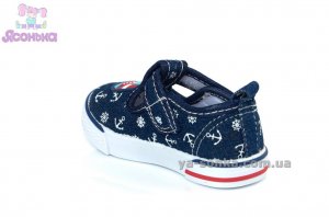 Текстильные кеды-мокасины для мальчика