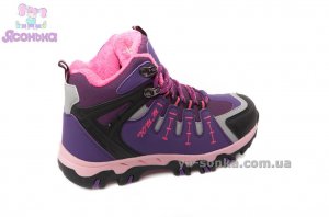 Демисезонные утепленные ботинки для девочек