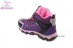 Демисезонные утепленные ботинки для девочек