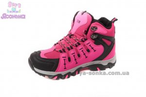 Демисезонные утепленные ботинки для девочек