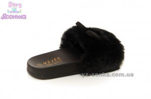 Модные шлепки "Ушки" для девочек