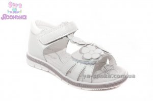 Кожаные сандалии для девочки