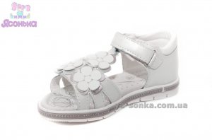 Кожаные сандалии для девочки