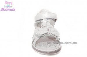 Кожаные сандалии для девочки