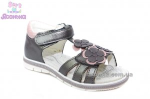 Кожаные сандалии для девочки