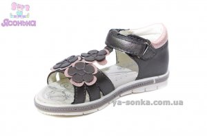 Кожаные сандалии для девочки