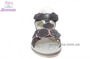 Кожаные сандалии для девочки