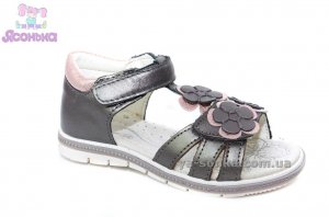 Кожаные сандалии для девочки