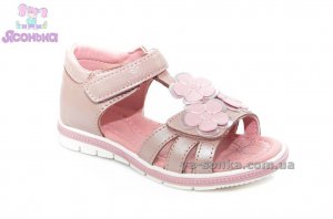 Кожаные сандалии для девочки