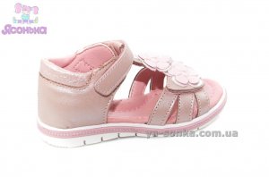 Кожаные сандалии для девочки