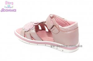 Кожаные сандалии для девочки