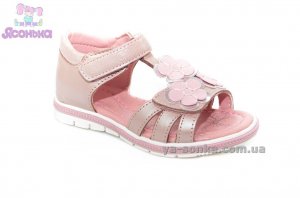 Кожаные сандалии для девочки