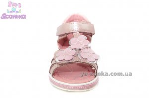 Кожаные сандалии для девочки