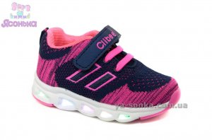 Кроссовки с подсветкой для девочки Clibee
